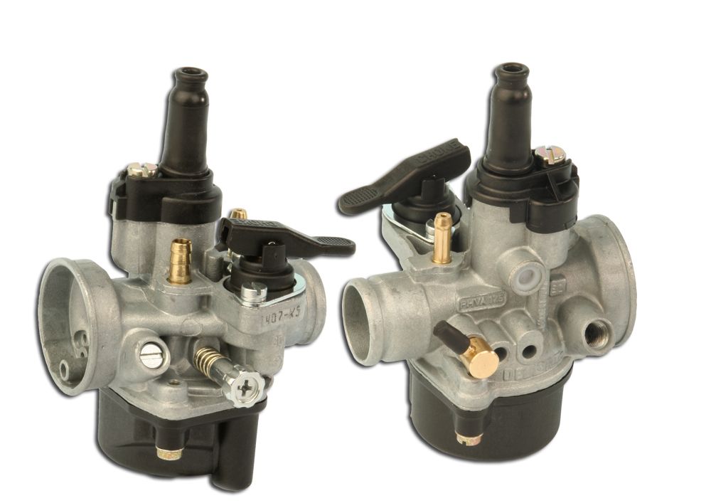 Carburator DELLORTO Piaggio PHVA 17.5 ED cu soc manual inclus 4 Carburator Piaggio PHVA 17.5 ED + soc manual-0