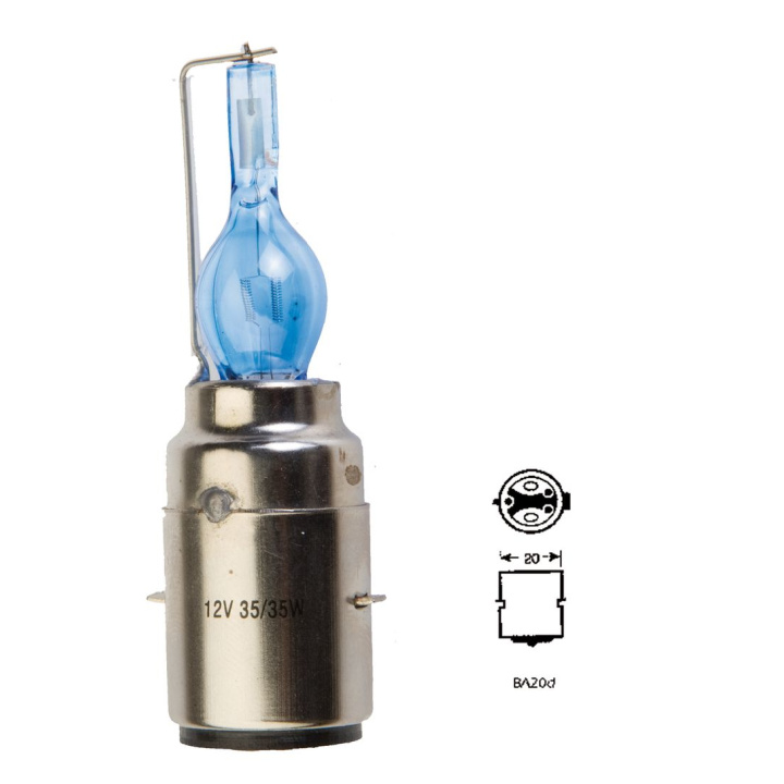 Bec Xenon 12V 35/35W blu-0