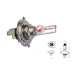 Bec Xenon „H4” 12V 60/55W gialla-0