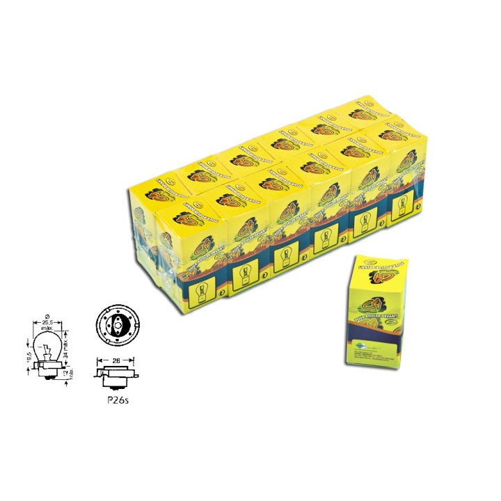 Bec standard 12V 15W P26s-0