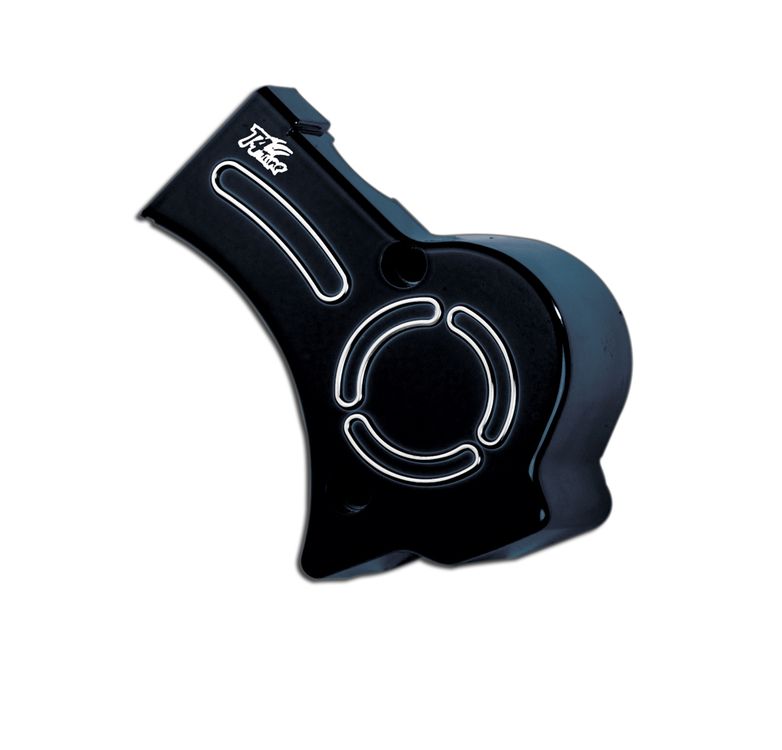 Capac Carter Pompa Ulei Derbi Senda 50 2T GPR 50 Senda SM 4 Copri carter pompa olio Derbi Senda nero-0