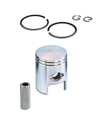 Piston Mbk Yamaha Aprilia 49cc 2T Ø 40 4 Piston Mbk-Yamaha-Aprilia Ø 40 -0