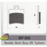 Placute frana Yamaha Booster,Peugeot Buxy,Aprillia SR,Piaggio Typhoon-0