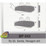 Placute frana Aprillia Rs 50,Derbi Senda,Piaggio Hexagon ant.-0