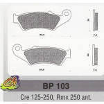 Placute frana Cre 125-250, Rmx 250 ant.-0