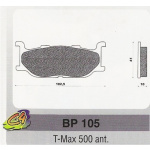 Placute frana T-Max 500 ant.-0