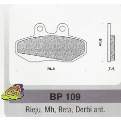 Placute frana Rieju, Mh, Beta, Derbi ant.-0