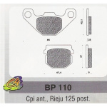 Placute frana  Cpi ant., Rieju 125 post.-0