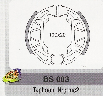 Ferodouri Frana Piaggio Typhoon Nrg mc2 4 Ferodouri frana Piaggio Typhoon, Nrg mc2-0