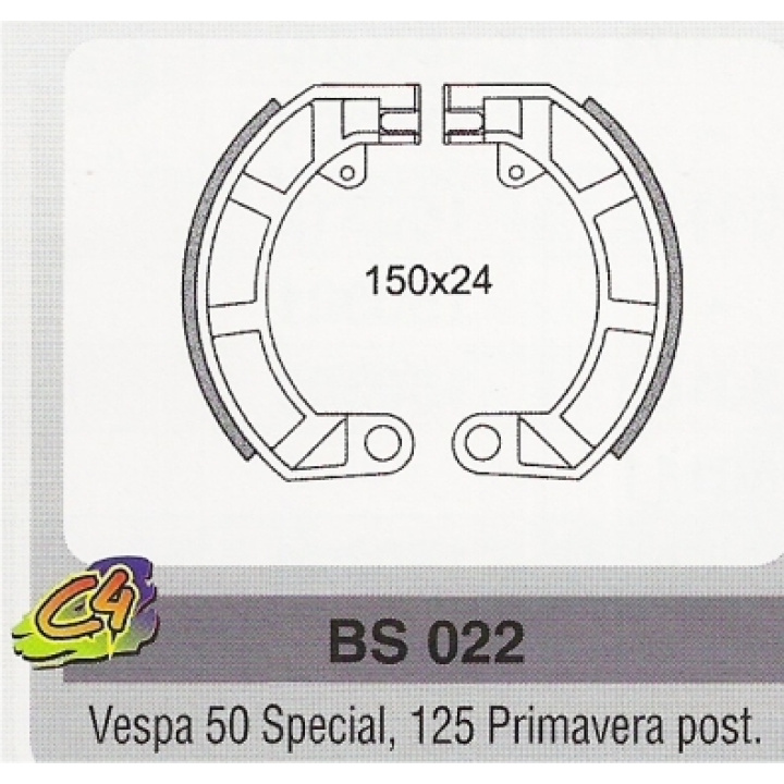 Ferodouri Frana Piaggio Vespa 50cc Primavera 125cc Ferodouri frana Piaggio Vespa 50 Spec.,125 Primavera -0