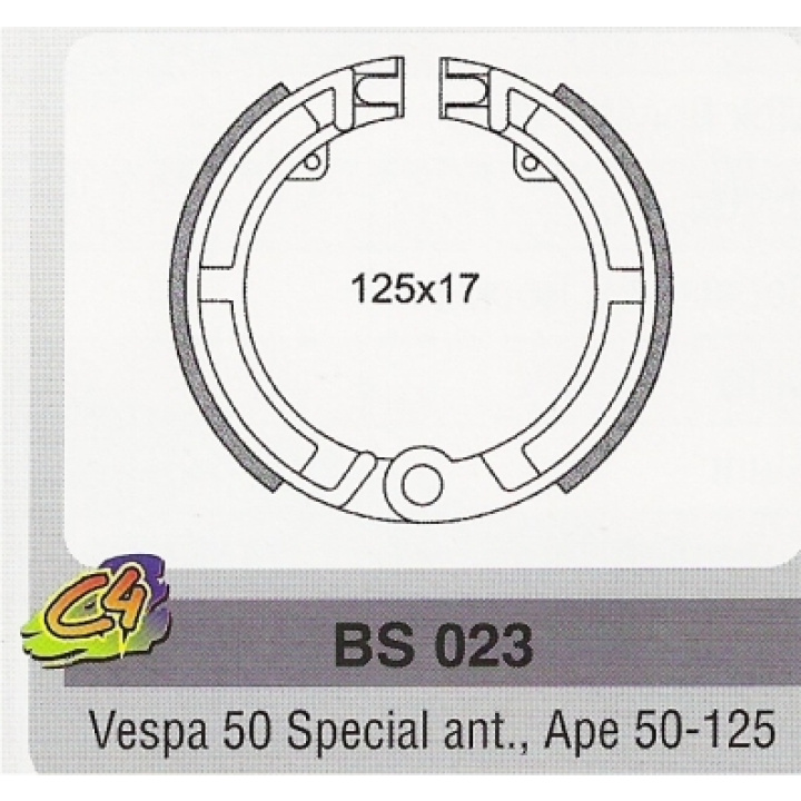Ferodouri Frana Piaggio Vespa 50 Ape 50-125 Ferodouri frana Piaggio Vespa 50 Spec. ant., Ape 50-125-0