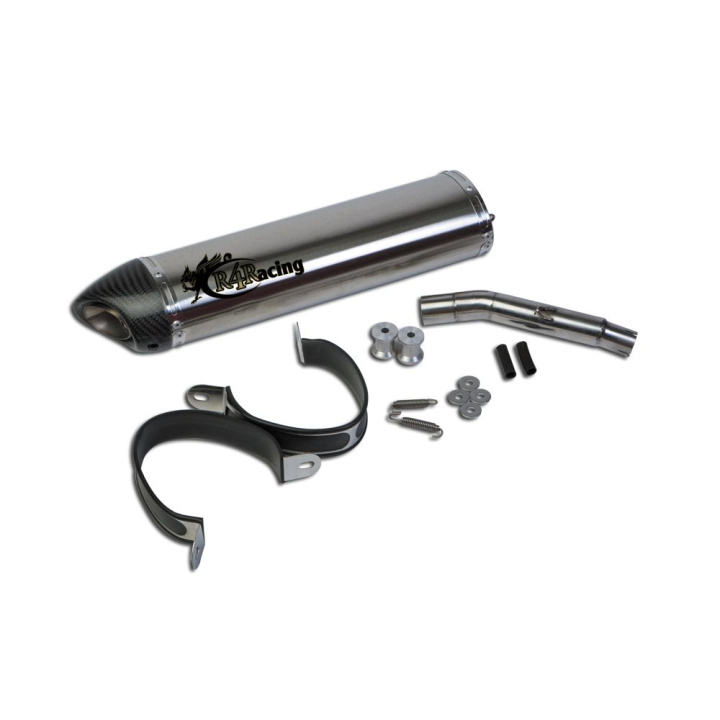 Marmitta cpl. "R4R " carbonio X-Max 125-0