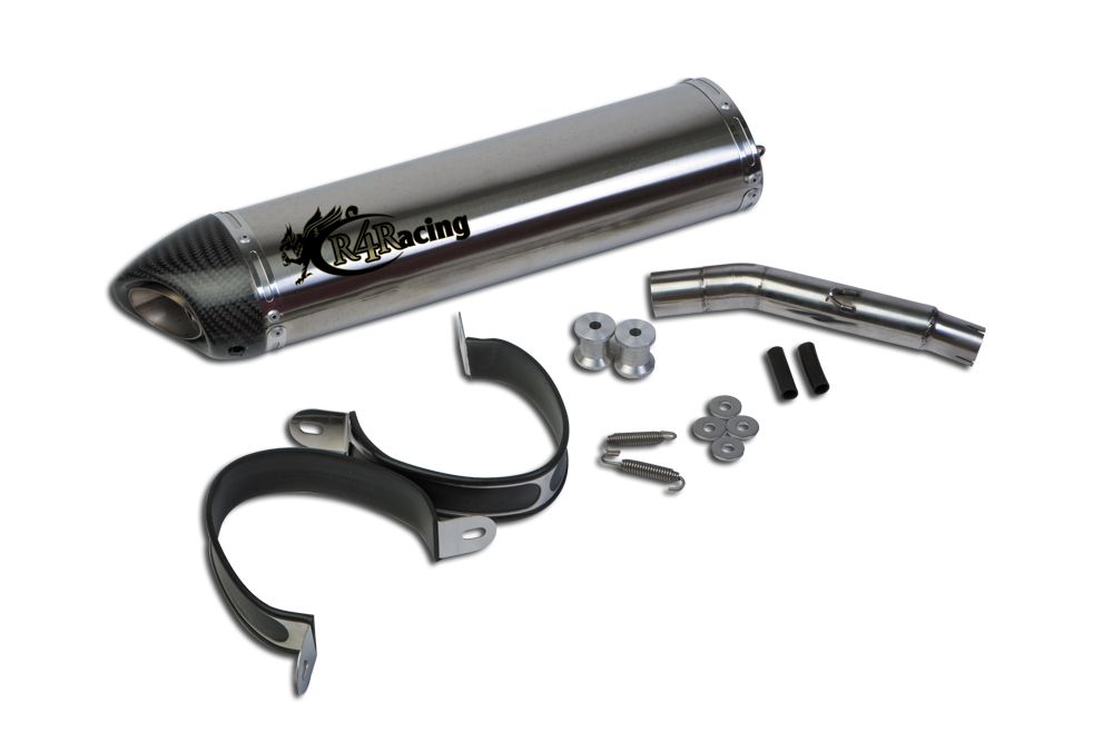 Marmitta cpl. "R4R " carbonio X-Max 125-0