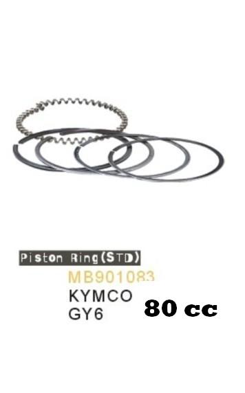 Segmenti Motor China GY6 4T 47mm 80cc 4 SEGMENTI 4T 47mm 70cc-0