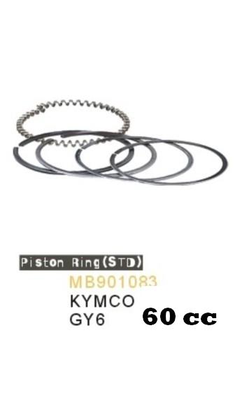 Segmenti Scuter China GY6 4T 60cc (44mm) 4 SEGMENTI 4T 60cc (44mm)-0