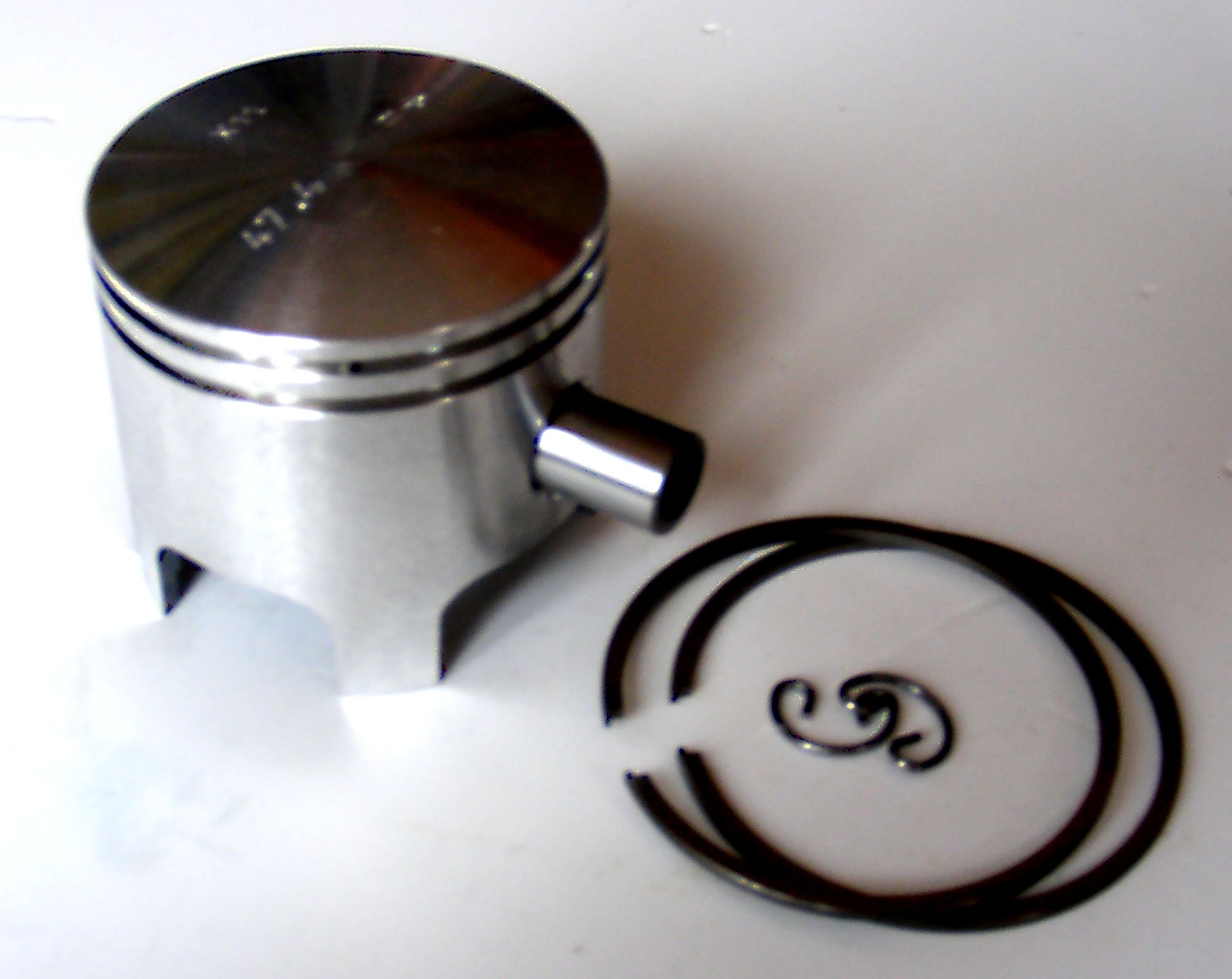 Piston DERBI 74 CC. VAMOS Ø47.4 4 Piston DERBI 74 CC. VAMOS Ø47.4-0