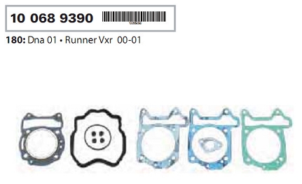 Garnituri Gilera DNA Runner Piaggio Super Hexagon 180 cc 4 Garnituri Gilera DNA/Runner Piaggio Super Hexagon 180 cc-0