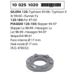 Cuplaj rac pornire Piaggio 125-0