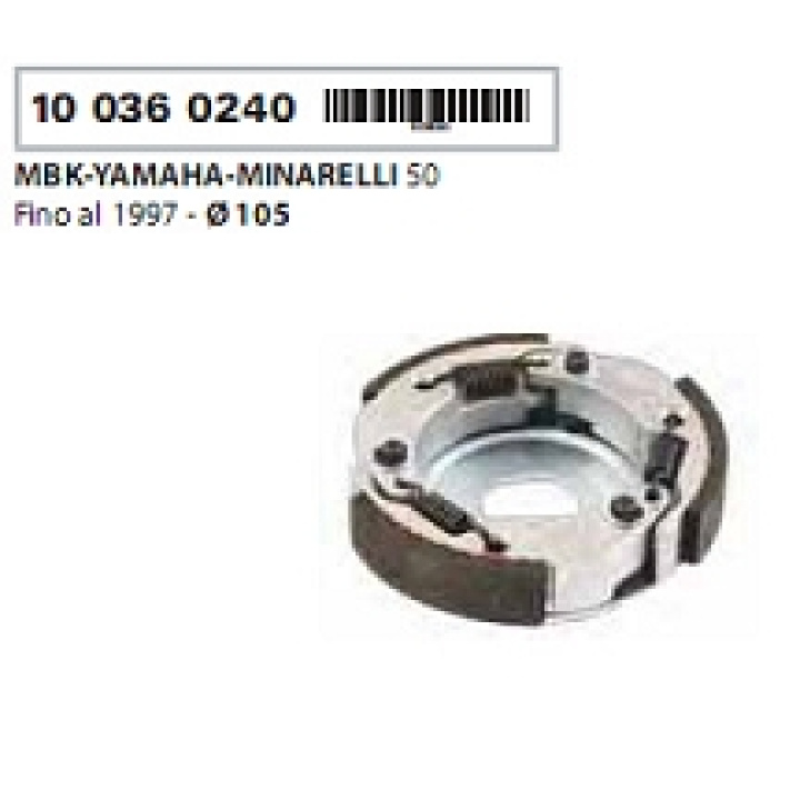 Ambreiaj Mbk Yamaha Minarelli 105mm 50cc 1997 Saboti ambreaj Minarelli D104mm-0