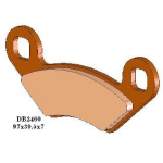 Placute frana fata Linhai 260-300-0