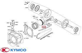 Patina intinzatoare lant distributie Kymco 250cc OEM-0