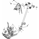 Bucsa coloana directie Linhai 260-300cc 21903-0