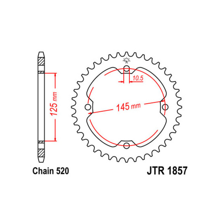 Pinion Spate Atv Yamaha Raptor YFM 350 Pinion spate Yamaha Raptor YFM 350 -0