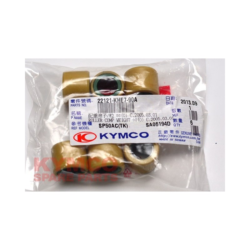 Role Variator Kymco ATV KXR Grandink 250cc 22121-KHE7-90A 4 Role variator Kymco Grandink 250cc-0