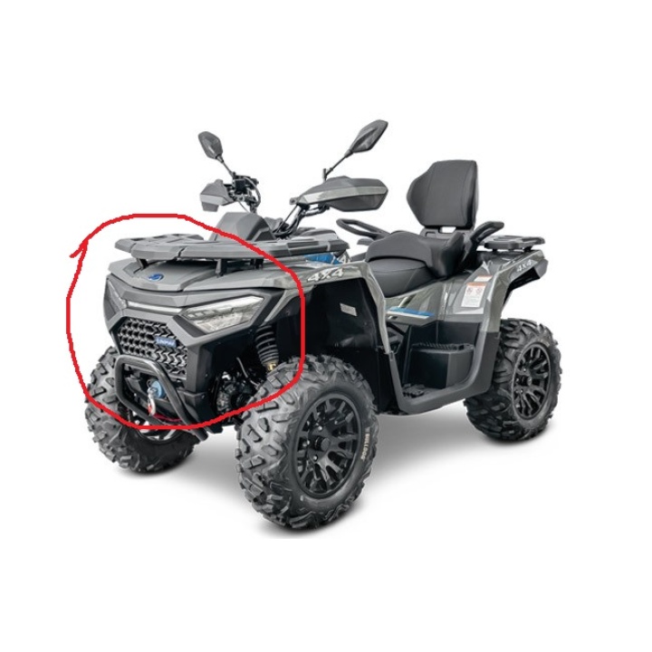 Grila Fata Atv Linhai 650 L 3