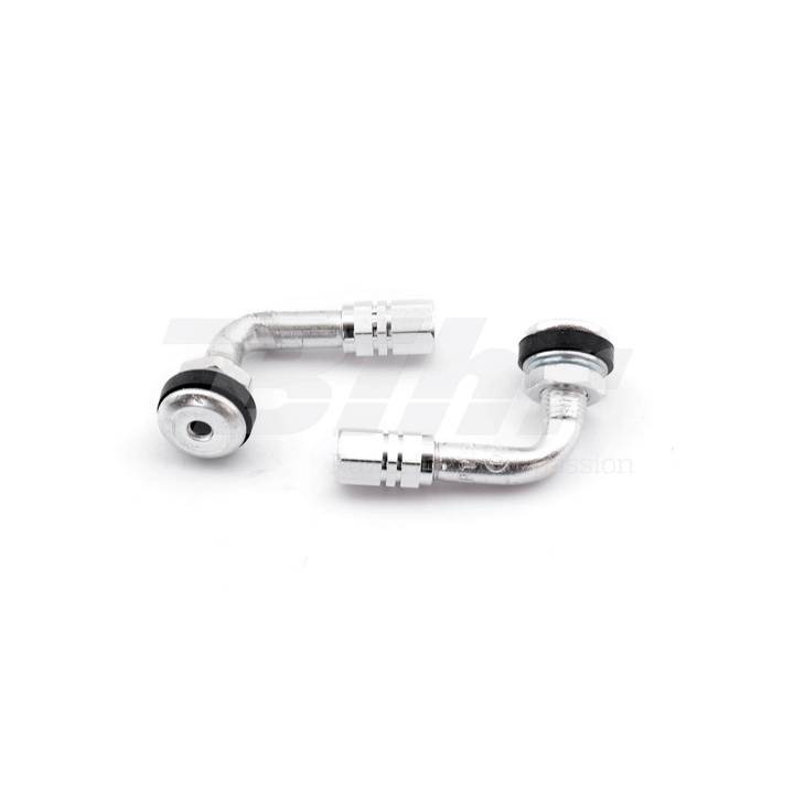 Set Valva Roata Moto Argintiu