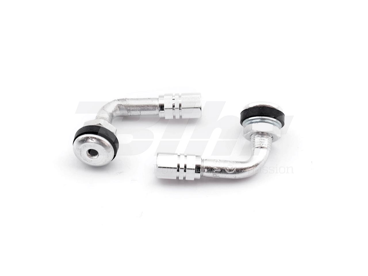 Set Valva Roata Moto Argintiu 2
