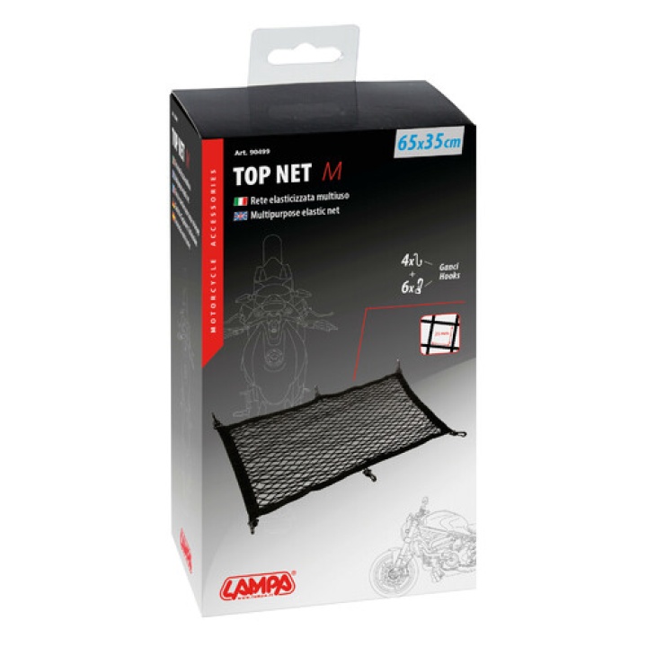 Plasa Bagaje Elastica – cm 65×35 Top-Net-12, 3 Plasa Bagaje Elastica – cm 65×35 Top-Net-12, 3