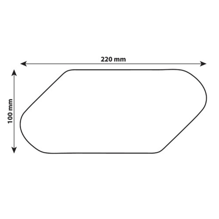 Protectii Adezive Pentru Rezervor – Negru Grip-Tank X1, 3