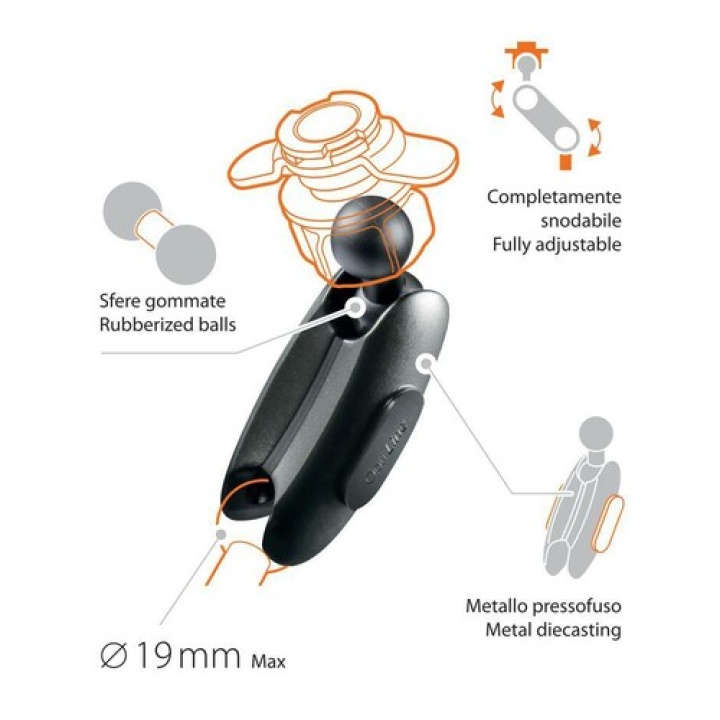 OPTILINE – OPTI-ORBIT extensie cu bila [7cm lungime] 3