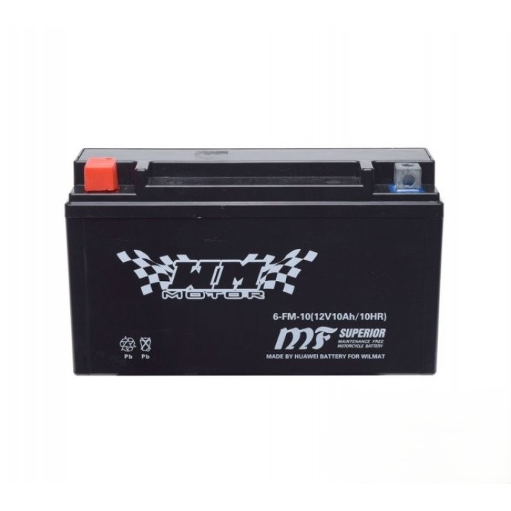 Baterie moto WM Motor 6-FM-10 12V 10Ah pentru Zontes