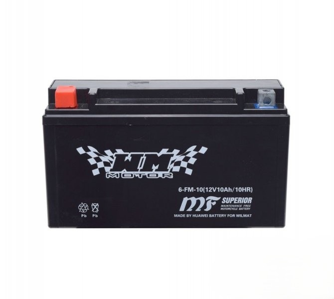 Baterie moto WM Motor 6-FM-10 12V 10Ah pentru Zontes
