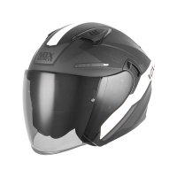 Casca Moto NOX JET N130 EKTO Negru Alb 6
