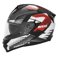 Casca NOX Full Face N304S CARVER Gri/Alb/Rosu Lucios 6 Casca NOX Full Face N304S CARVER Gri/Alb/Rosu Lucios 6