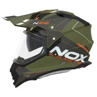 Casca NOX Trail N312 DRONE MATT KHAKI ORANGE – XS 2 Casca NOX Trail N312 DRONE MATT KHAKI ORANGE – XS 2