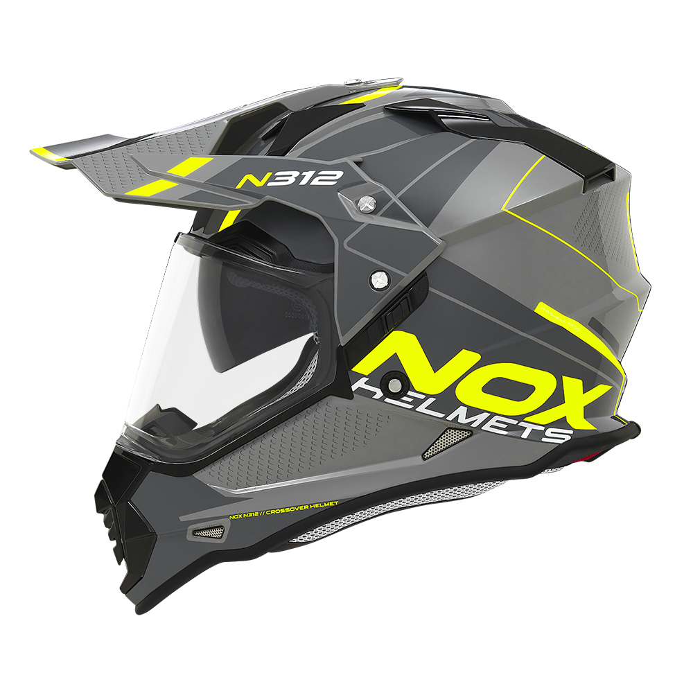 Casca NOX Trail N312 DRONE Nardo Galben Fluo – 2XL Casca NOX Trail N312 DRONE Nardo Galben Fluo – 2XL