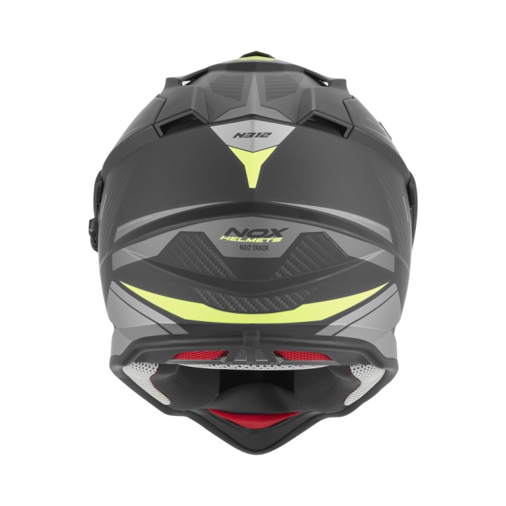 Casca Moto NOX TRAIL N312 TRACK Verde Fluo Negru Mat 2 Casca Moto NOX TRAIL N312 TRACK Verde Fluo Negru Mat 2