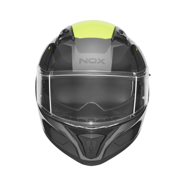 Casca Moto NOX FULL FACE N402 MENTOR Verde Fluo Negru Lucios Gri 3 Casca Moto NOX FULL FACE N402 MENTOR Verde Fluo Negru Lucios Gri 3