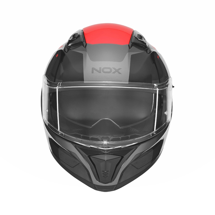 Casca Moto NOX FULL FACE N402 MENTOR Rosu Gri Negru Lucios 3 Casca Moto NOX FULL FACE N402 MENTOR Rosu Gri Negru Lucios 3