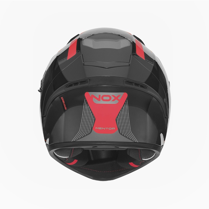 Casca Moto NOX FULL FACE N402 MENTOR Rosu Gri Negru Lucios 4 Casca Moto NOX FULL FACE N402 MENTOR Rosu Gri Negru Lucios 4
