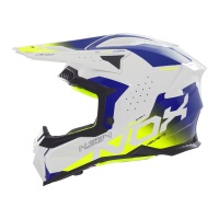 Casca NOX MX N634 GRADIANT Galben Albastru Alb 6 Casca NOX MX N634 GRADIANT Galben Albastru Alb 6