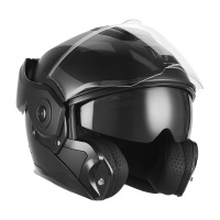 Casca Moto NOX Premium Flip Up SPINNER Negru Mat 12