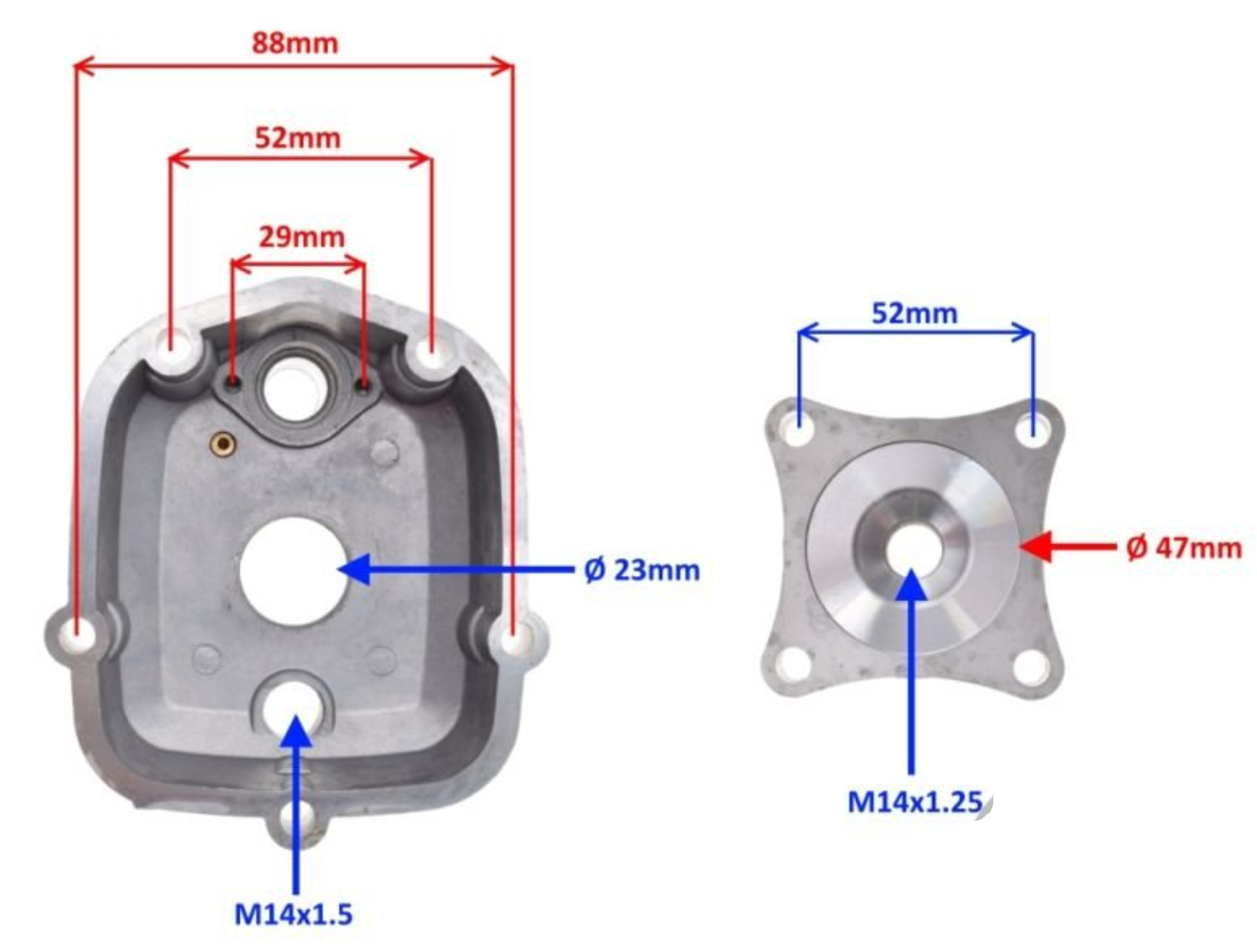 CHIULOASA H2O 47MM 70 APRILIA DERBI GILERA