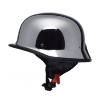 Casca Moto Open Face German Stil Chrome L 2 Casca Moto Open Face German Stil Chrome L 2