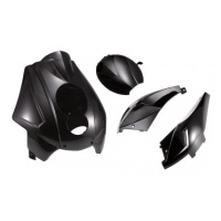 Set Carene Negru Lucios Peugeot Ludix 5 Piese 4 Set Carene Negru Lucios Peugeot Ludix 5 Piese 4