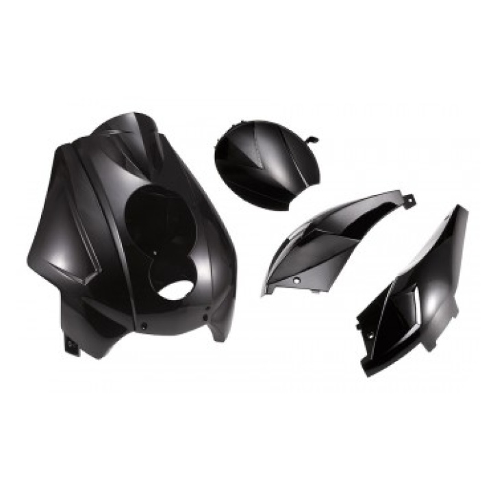 Set Carene Negru Lucios Peugeot Ludix 5 Piese Set Carene Negru Lucios Peugeot Ludix 5 Piese